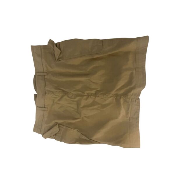 Anthropologie Meave Cargo Skirt Mini Tan with Beige with Pockets - Picture 2 of 5